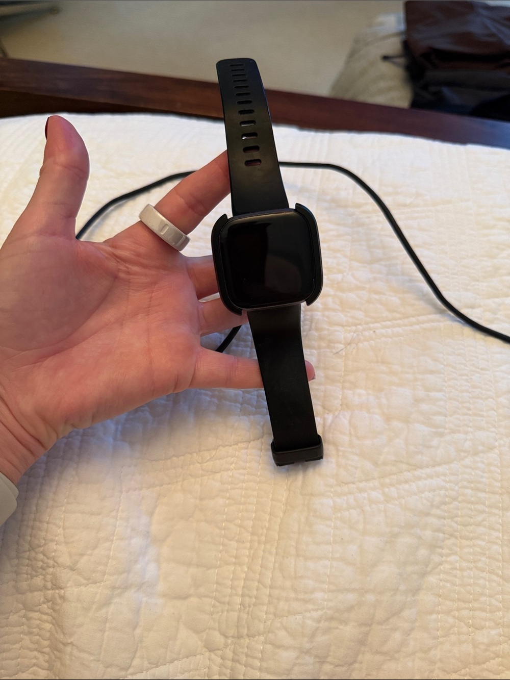 Black Smartwatch Fitness Tracker - FitBit